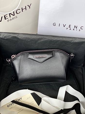Givenchy Mini Antigona Leather Bag Light Black | BB05114