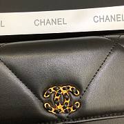 CHANEL Long Wallet Smooth Leather Black | 6871 - 4