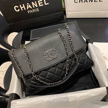 Chanel Handbags Lambskin Flap Bag Black | 8095