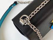 LV Twist PM Black Blue chain bag | M50282  - 6