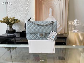 Chanel Classic Handbag Grained Calfskin & Gold-Tone Metal | A58600