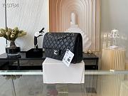 Chanel Classic Handbag Grained Calfskin & Gold-Tone Metal Black | A58600 - 3