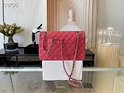 Chanel Classic Handbag Grained Calfskin & Metal-Tone Pink | A58600 - 3