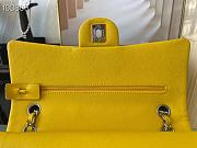 Chanel Classic Handbag Grained Calfskin & Metal-Tone Yellow | A58600 - 6