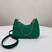 Prada Re-Edition nylon mini green shoulder bag  | 1TT122 - 1