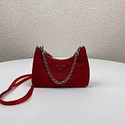 Prada Re-Edition nylon mini red shoulder bag | 1TT122 - 1