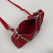 Prada Re-Edition nylon mini red shoulder bag | 1TT122 - 4