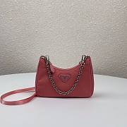 Prada Re-Edition nylon mini pink shoulder bag | 1TT122 - 1