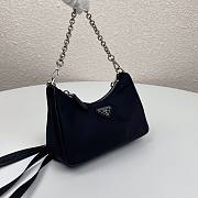 Prada Re-Edition nylon mini black shoulder bag | 1TT122 - 6