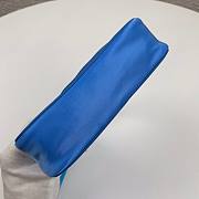 Prada Re-Edition nylon mini blue shoulder bag | 1TT122 - 5