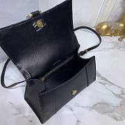Balenciaga Hourglass S tote bag black - gold harware | 5935461 - 6