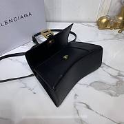 Balenciaga Hourglass S tote bag black - gold harware | 5935461 - 4