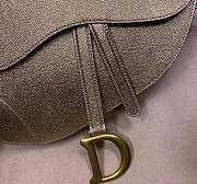 Dior Saddle Bag Yellow Gold Snake Skin Size 25.5x20x6.5 cm - 5
