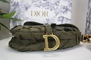 Dior Saddle Green Bag 25cm | M0446 - 2