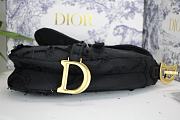 Dior Saddle Black Bag 25cm | M0446 - 6