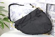 Dior Saddle Black Bag 25cm | M0446 - 4