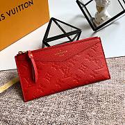 Pochette Mélanie BB Monogram Empreinte Leather Red | M68714 - 1