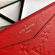 Pochette Mélanie BB Monogram Empreinte Leather Red | M68714 - 6