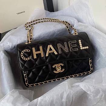 Chanel Flap Bag Smooth Leather Black 2021