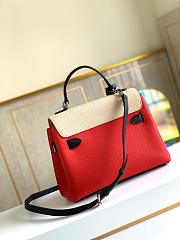 LV Lockme Ever BB Lockme Leather in Red 28cm | M53937 - 4