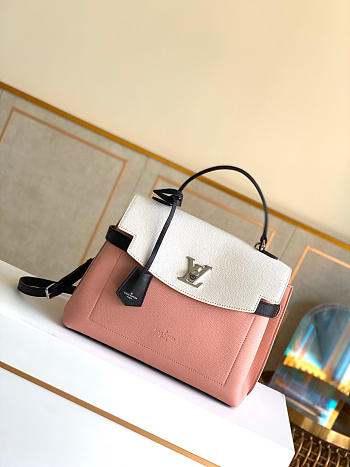 LV Lockme Ever MM Lockme Leather in Pink 33cm | M53937