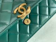 Chanel Calfskin Wallet Chain Strap WOC 2021 Dark Blue | AP2289 - 4