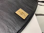 Chanel Crumpled Lambskin Small Flap Bag with Top Handle Black | AS2478  - 5