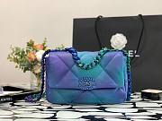Chanel 19 Tie and Dye Calfskin Large Flap Bag | AS1161 - 1