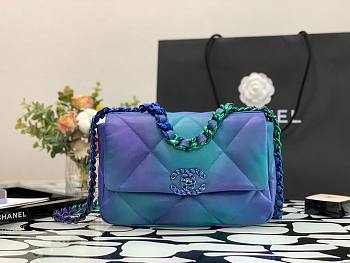 Chanel 19 Tie and Dye Calfskin Large Flap Bag | AS1161