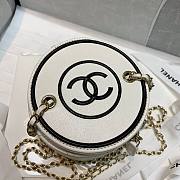 Chanel Lambskin Small Vanity Bag with Chain White | AP2193  - 5