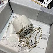 Chanel Lambskin Small Vanity Bag with Chain White | AP2193  - 2