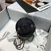 Chanel Lambskin Small Vanity Bag with Chain Black | AP2193 - 3