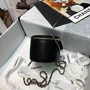 Chanel Lambskin Small Vanity Bag with Chain Black | AP2193 - 6