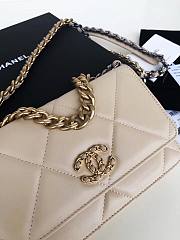 Chanel Quilted 19 Wallet on Chain WOCBeige 2019 | AP0957 - 5