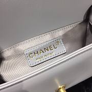 Chanel Original Lambskin Leather Boy Flap Bag Black 20cm - 2