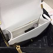 Chanel Original Lambskin Leather Boy Flap Bag Whitee 25 cm - 3