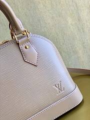 LV Alma BB handbag in Gray Monogram leather | M57028 - 6