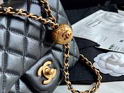 Chanel Lambskin & Gold-Tone Metal Mini Flap Bag Black | AS1786 - 2