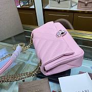 Bvlgari Serpenti Cabochon Leather Shoulder Bag Light Pink | 287993 - 4
