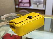 Bvlgari Serpenti Cabochon Leather Shoulder Bag Yellow | 287993 - 6