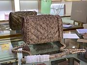 Bvlgari Serpenti Cabochon Leather Shoulder Bag Snake skin | 287993 - 6