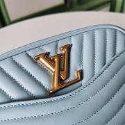 Louis Vuitton New Wave Camera Bag LV New Wave Leather Blue | M58677 - 6