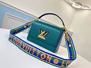 Louis Vuitton LVTwist MM Blue Epi Leather | M55677 - 1