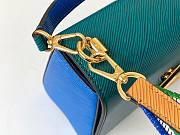 Louis Vuitton LVTwist MM Blue Epi Leather | M55677 - 3