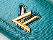 Louis Vuitton LVTwist MM Blue Epi Leather | M55677 - 2