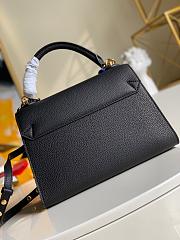 LV Twist One Handle MM Taurillon Leather Black | M57092 - 3