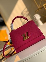 LV Twist One Handle MM Taurillon Leather Pink | M57092 - 1