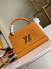 LV Twist One Handle MM Taurillon Leather Yellow | M57092 - 1