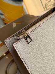 LV Twist One Handle MM Taurillon Leather Gray | M57092 - 3