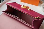 Twist One Handle PM Taurillon Leather Very Pink | M57093 - 4